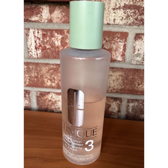 Clinique Clarifying Lotion 3 Combination Oily Skin 13.5oz 70% Full - Picture 1 of 6